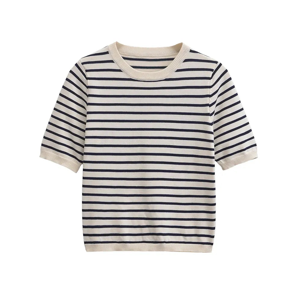 Mod Stripes Crop