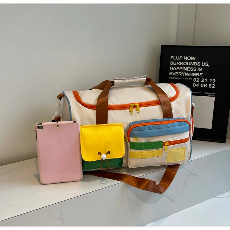 Summer Travel Tote Bag With Fitness Style For Men And Women