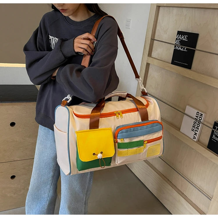 Summer Travel Tote Bag With Fitness Style For Men And Women