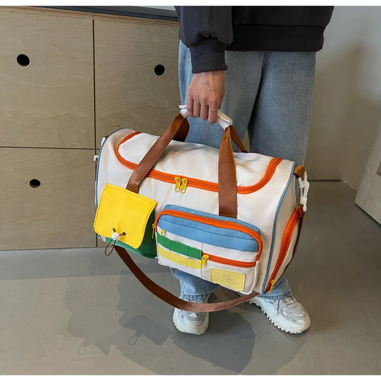 Summer Travel Tote Bag With Fitness Style For Men And Women