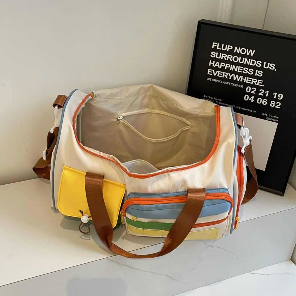 Summer Travel Tote Bag With Fitness Style For Men And Women