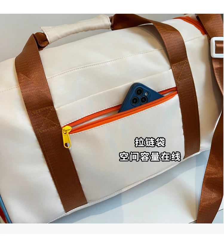Summer Travel Tote Bag With Fitness Style For Men And Women