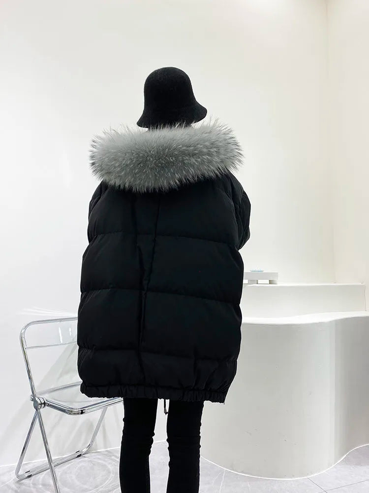 Elegant Chill Duck Down Outerwear Parkas