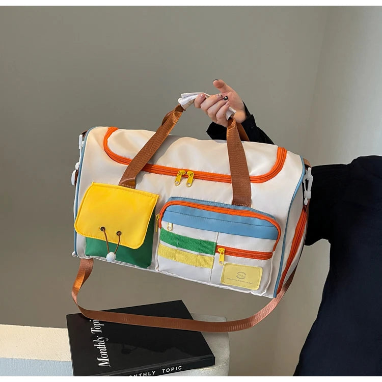 Summer Travel Tote Bag With Fitness Style For Men And Women