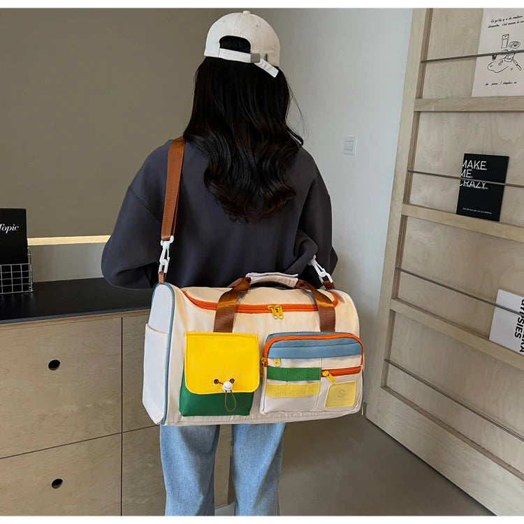 Summer Travel Tote Bag With Fitness Style For Men And Women