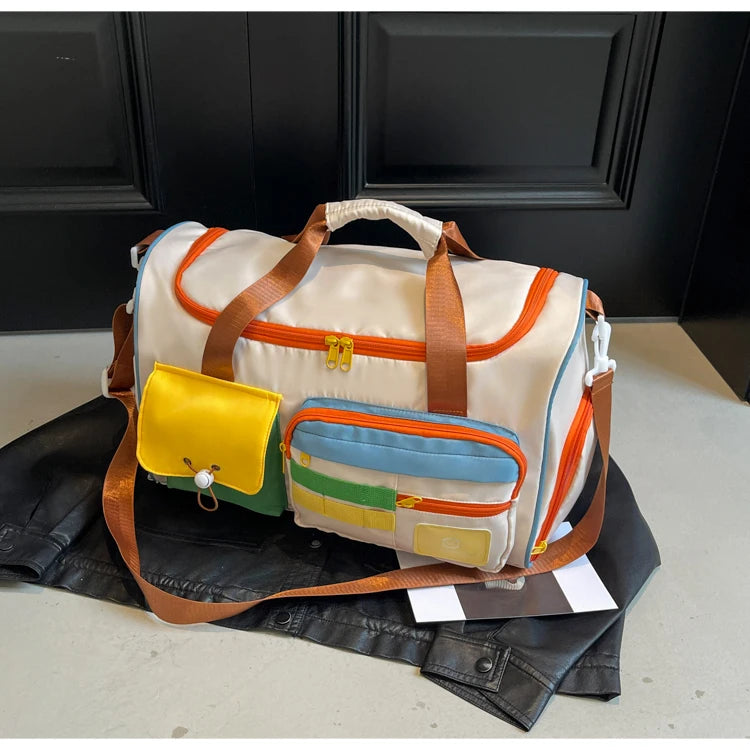 Summer Travel Tote Bag With Fitness Style For Men And Women