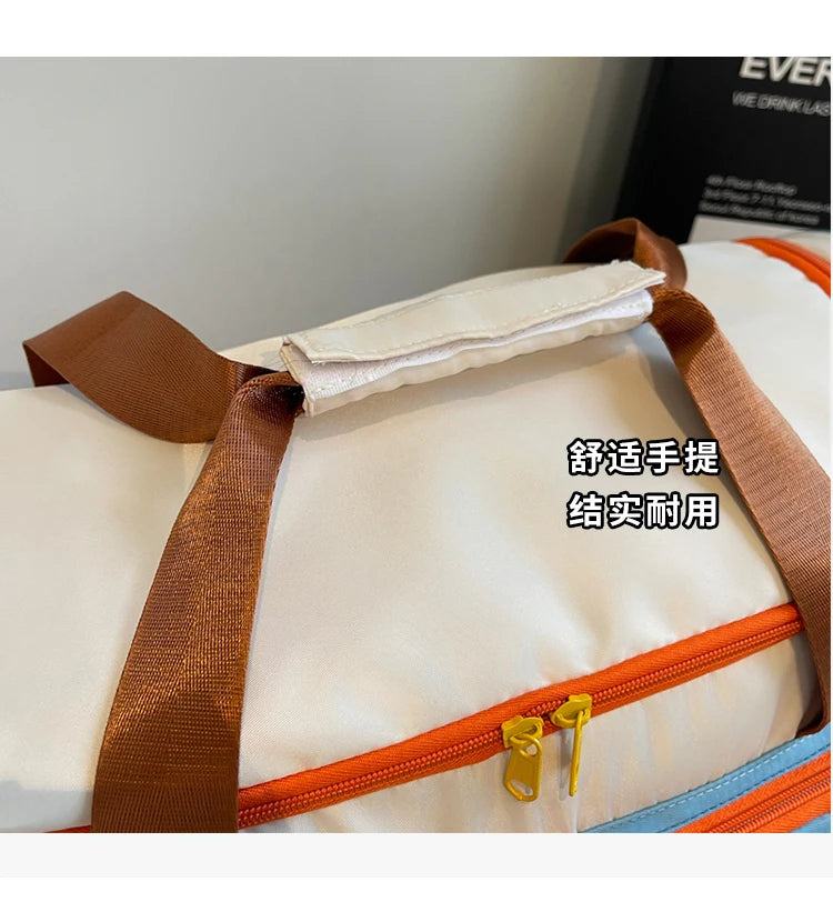 Summer Travel Tote Bag With Fitness Style For Men And Women