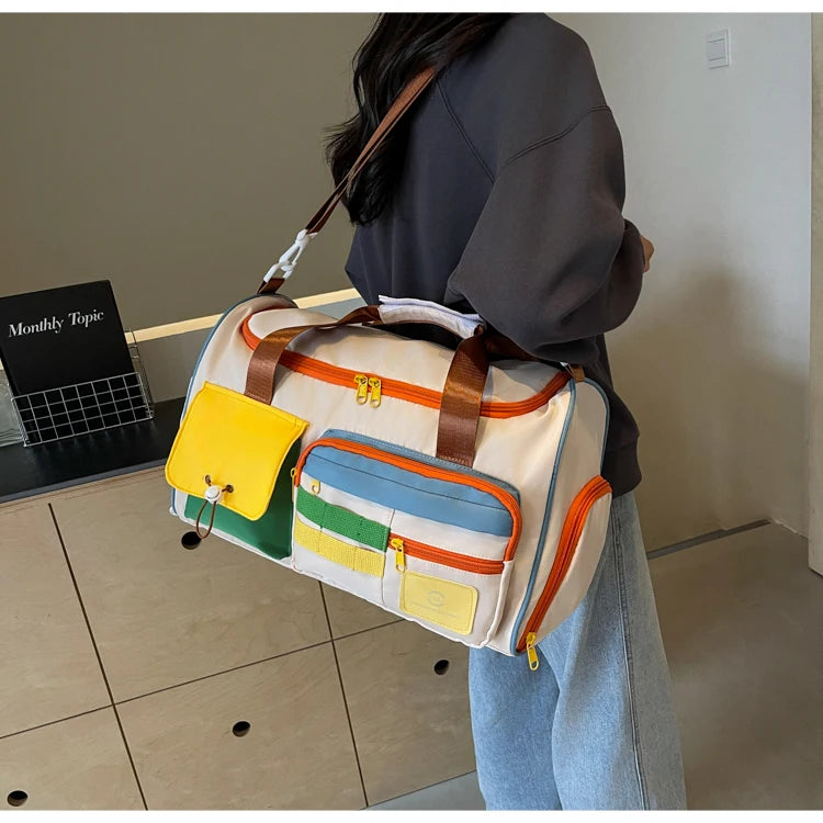 Summer Travel Tote Bag With Fitness Style For Men And Women