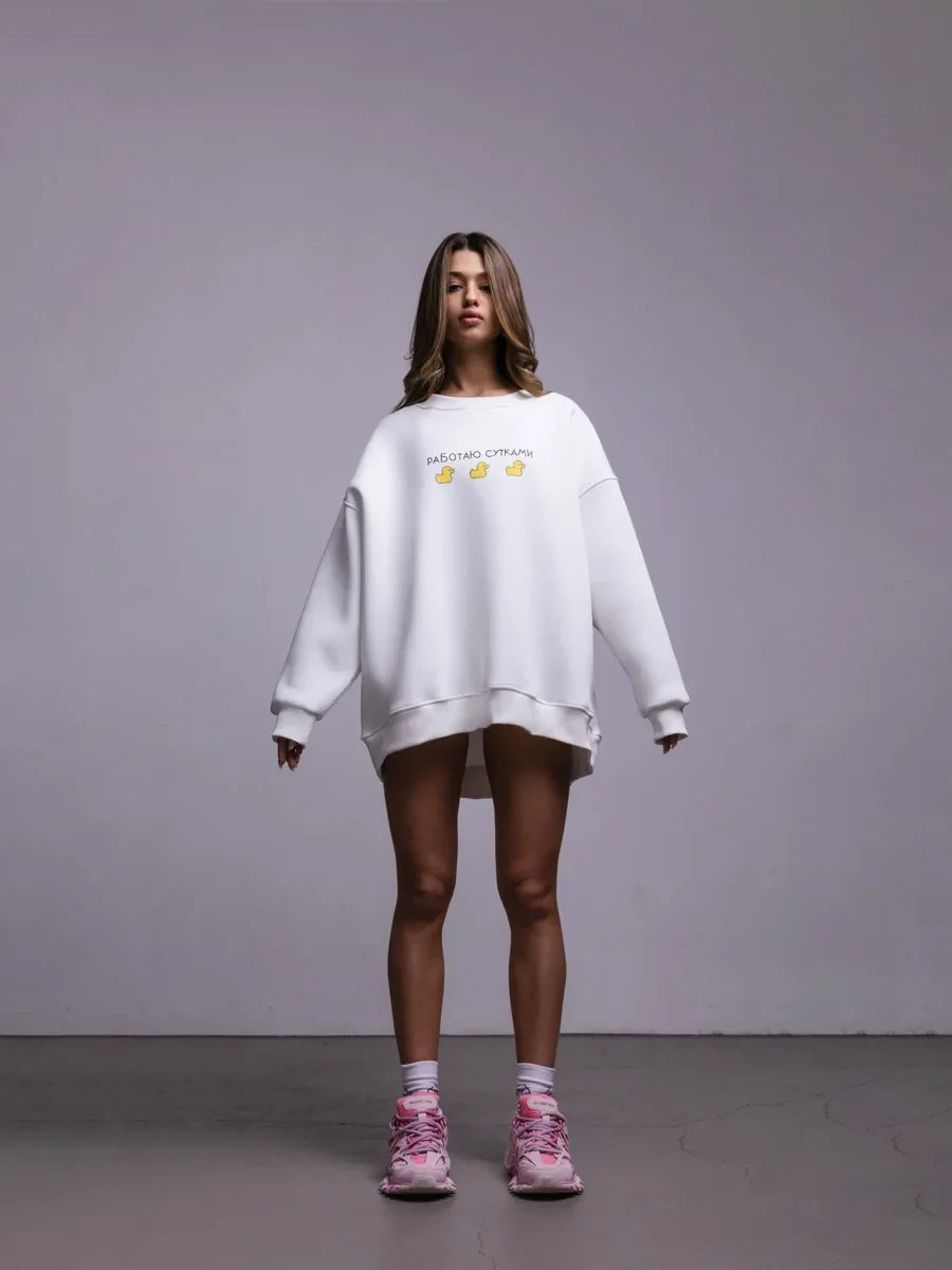 Oversized Graphic Sweatshirt For Women 2025 Fall Outfits Style