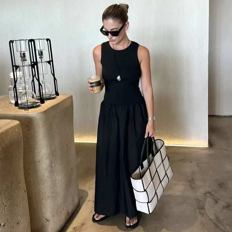 Y2K Inspired Sleeveless Dress For Spring Outfits Casual And Chic