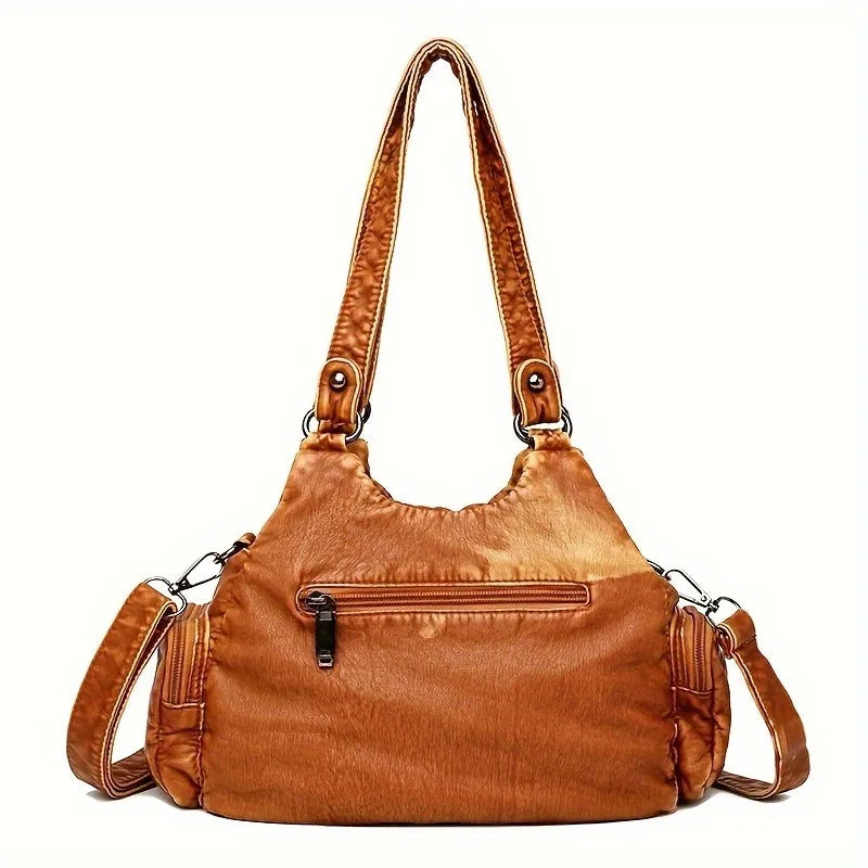 Classic Designer Crossbody Bag With Layered Storage Handbags Style
