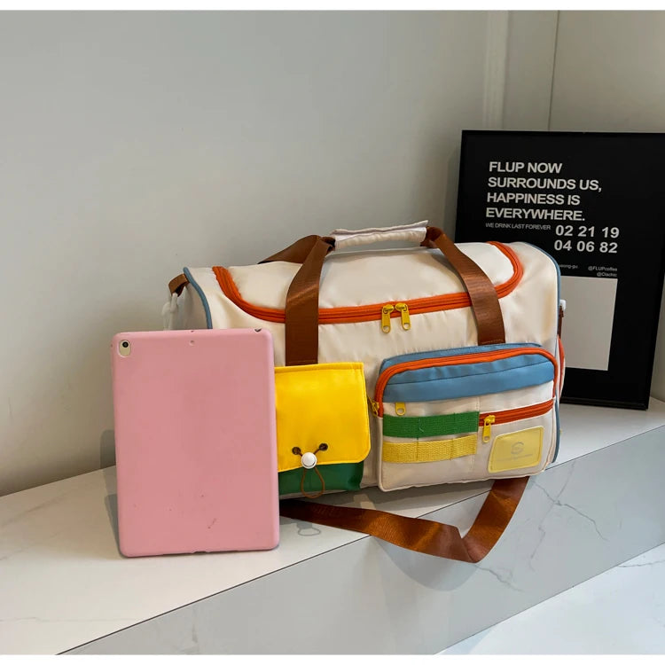 Summer Travel Tote Bag With Fitness Style For Men And Women
