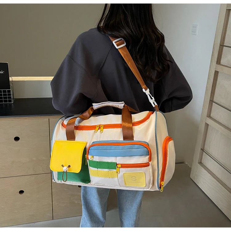 Summer Travel Tote Bag With Fitness Style For Men And Women