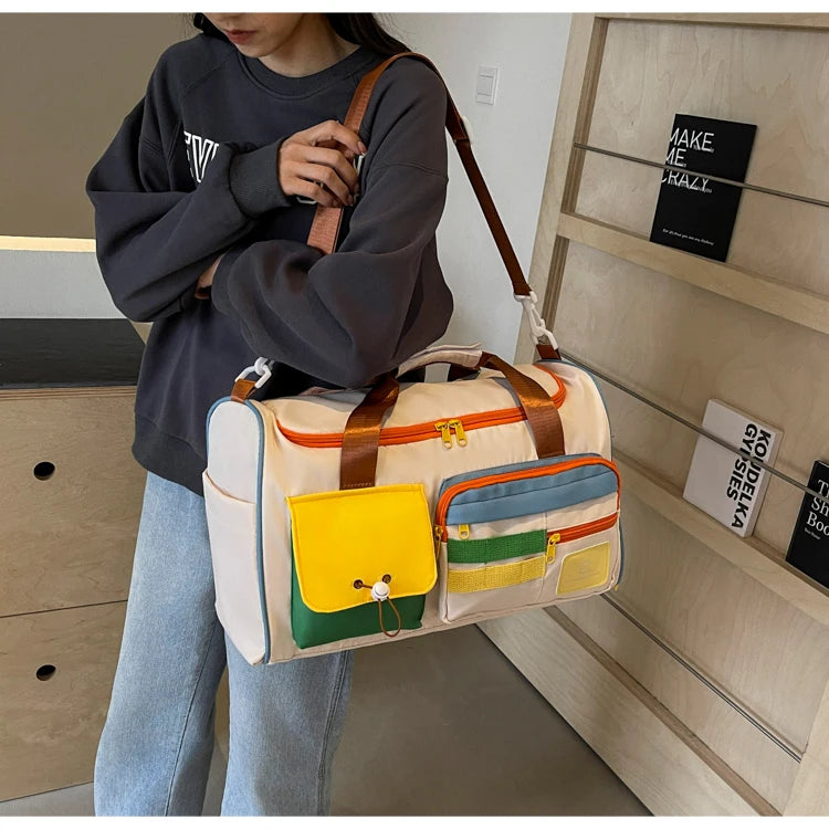Summer Travel Tote Bag With Fitness Style For Men And Women