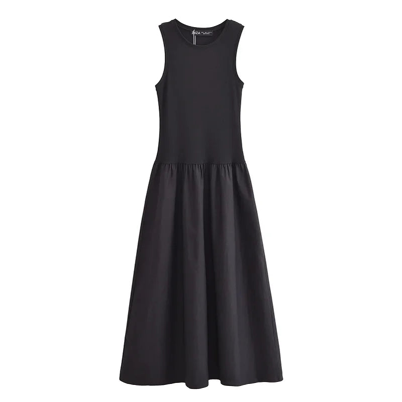 Y2K Inspired Sleeveless Dress For Spring Outfits Casual And Chic
