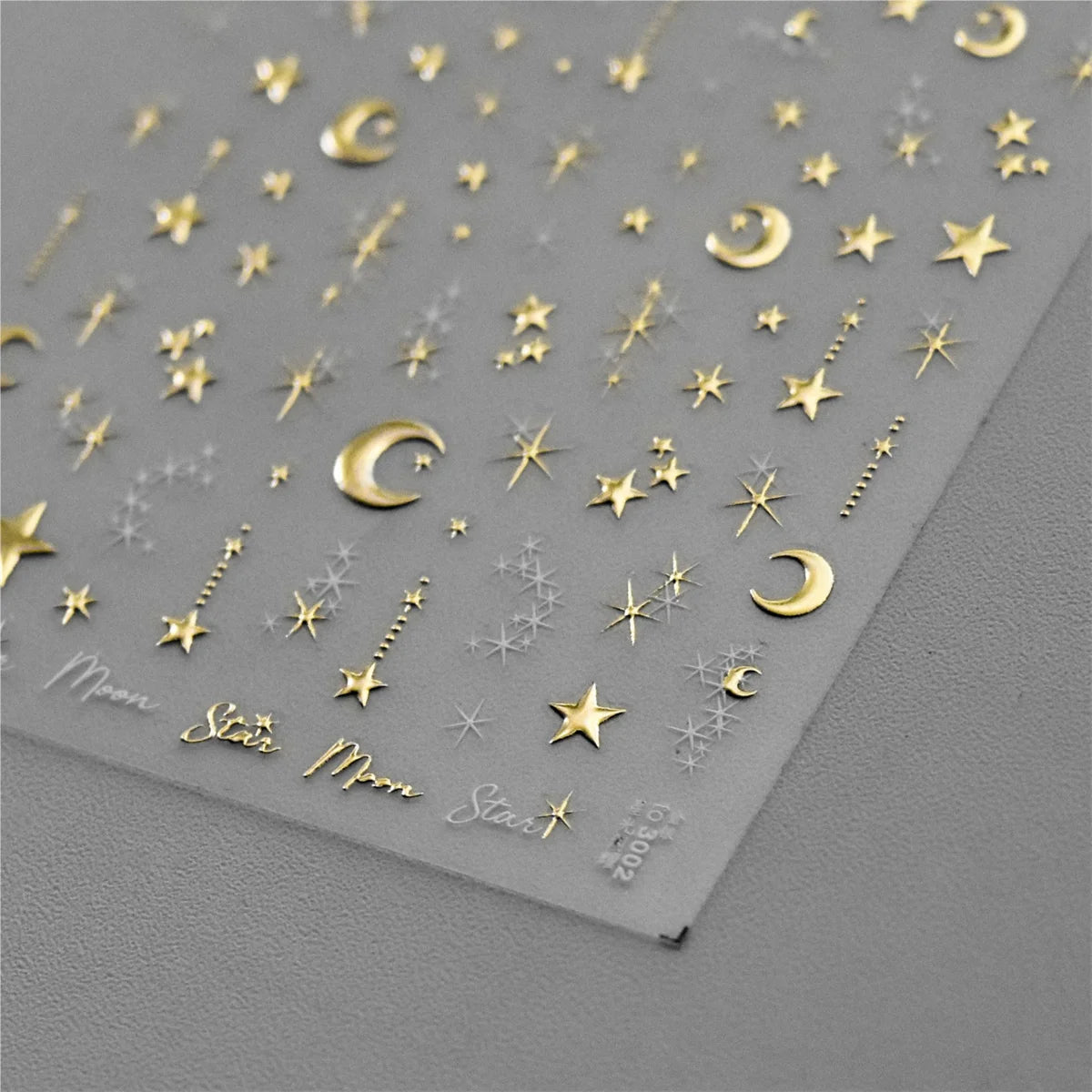 Luxury Korean Nail Decals With Silver And Gold Accents For Autumn Nails Fashion