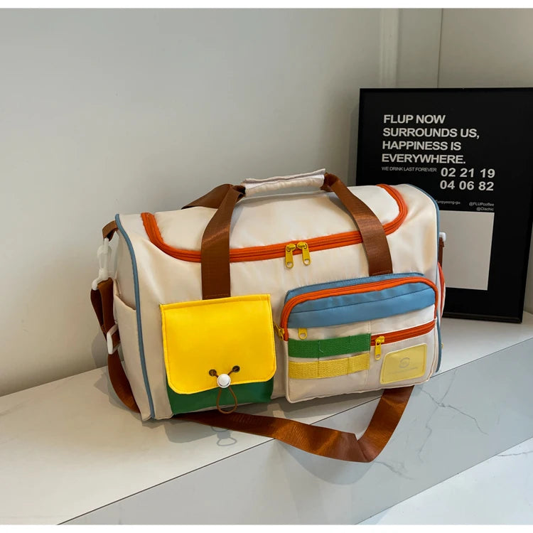 Summer Travel Tote Bag With Fitness Style For Men And Women