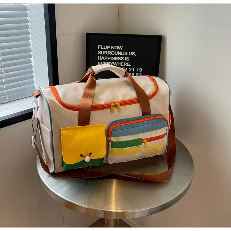 Summer Travel Tote Bag With Fitness Style For Men And Women