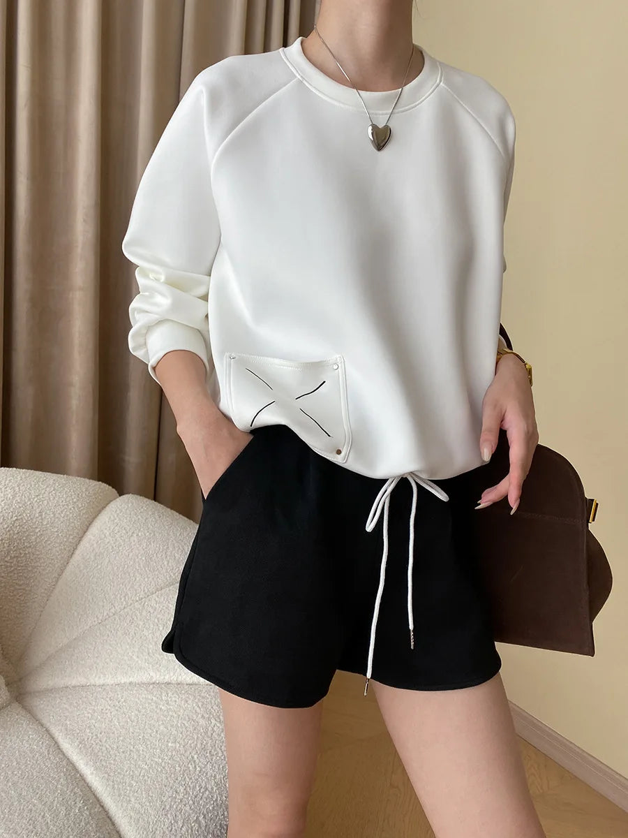 Pullover Sweatshirt For Women Casual Fall Outfits 2025 Style