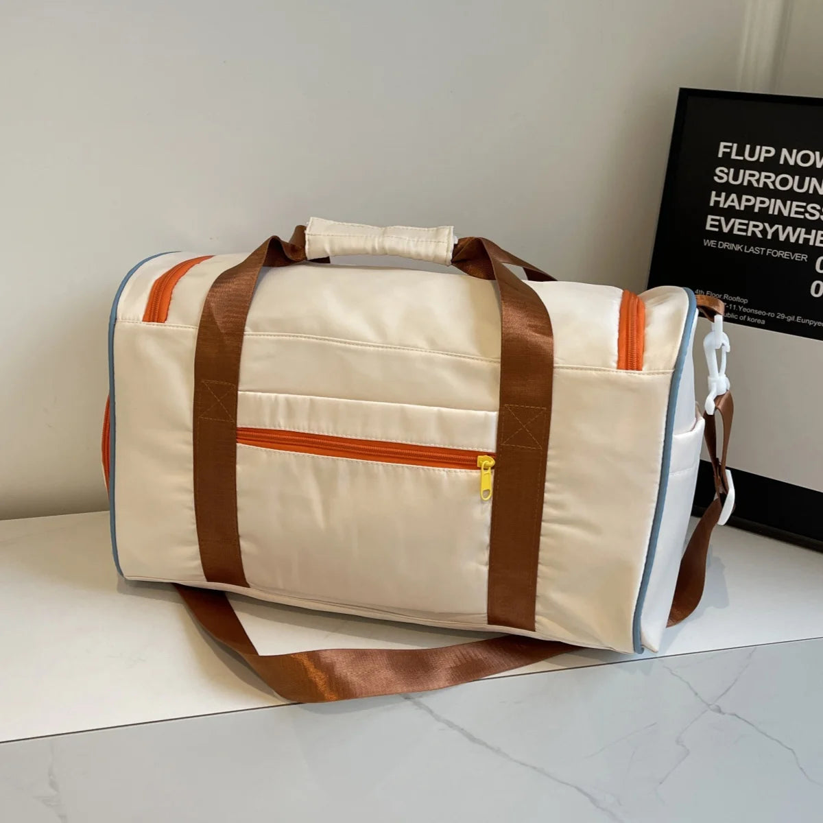 Summer Travel Tote Bag With Fitness Style For Men And Women