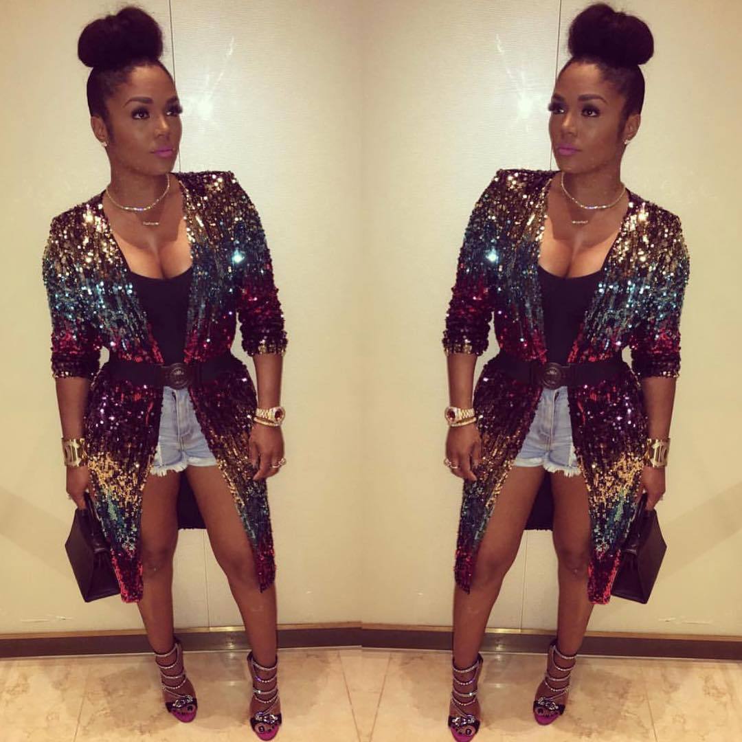 Elegant Enigma Sequin Jacket