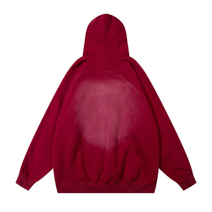 Stellar Dreams: Oversized Fleece Hoodie