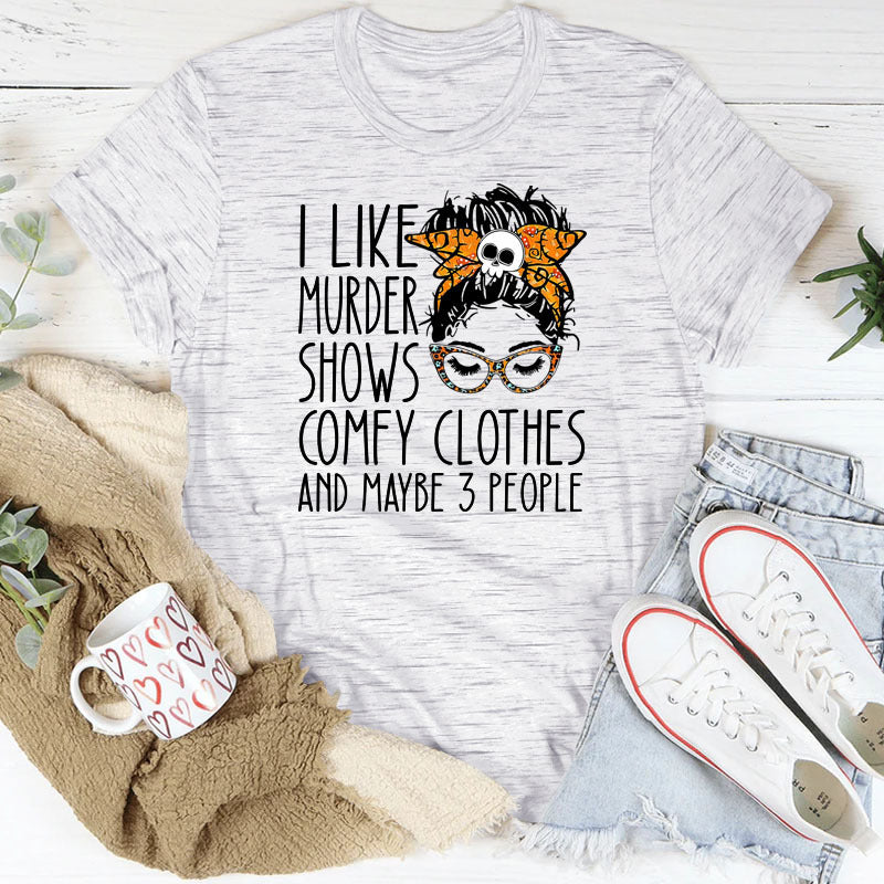 Crochet Because Murder Is Wrong T Shirt For Women