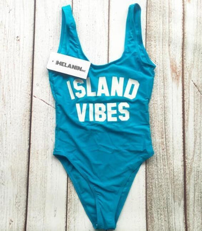 Halterneck Edge: Strappy High-Waisted Swimsuit