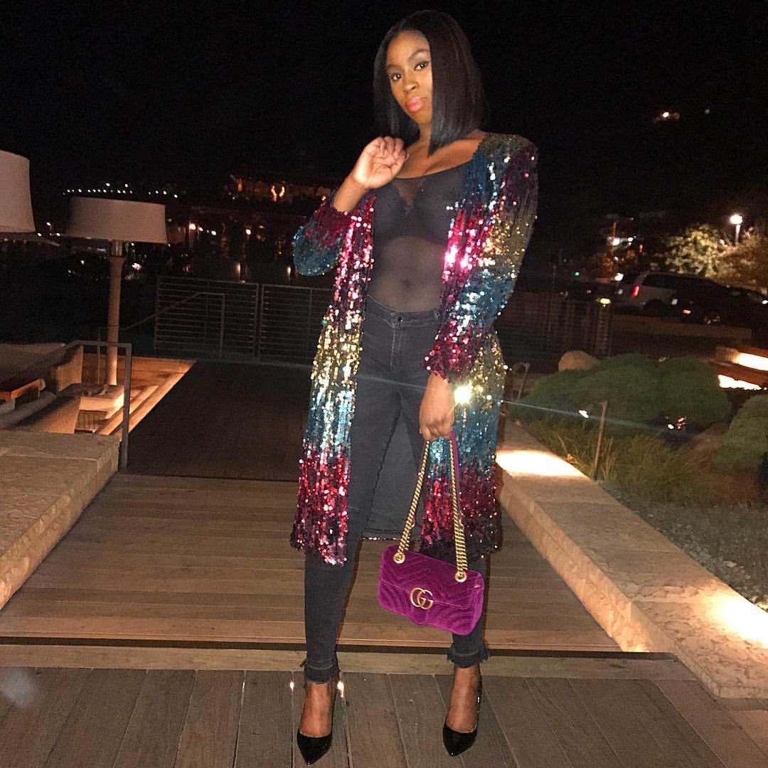 Elegant Enigma Sequin Jacket