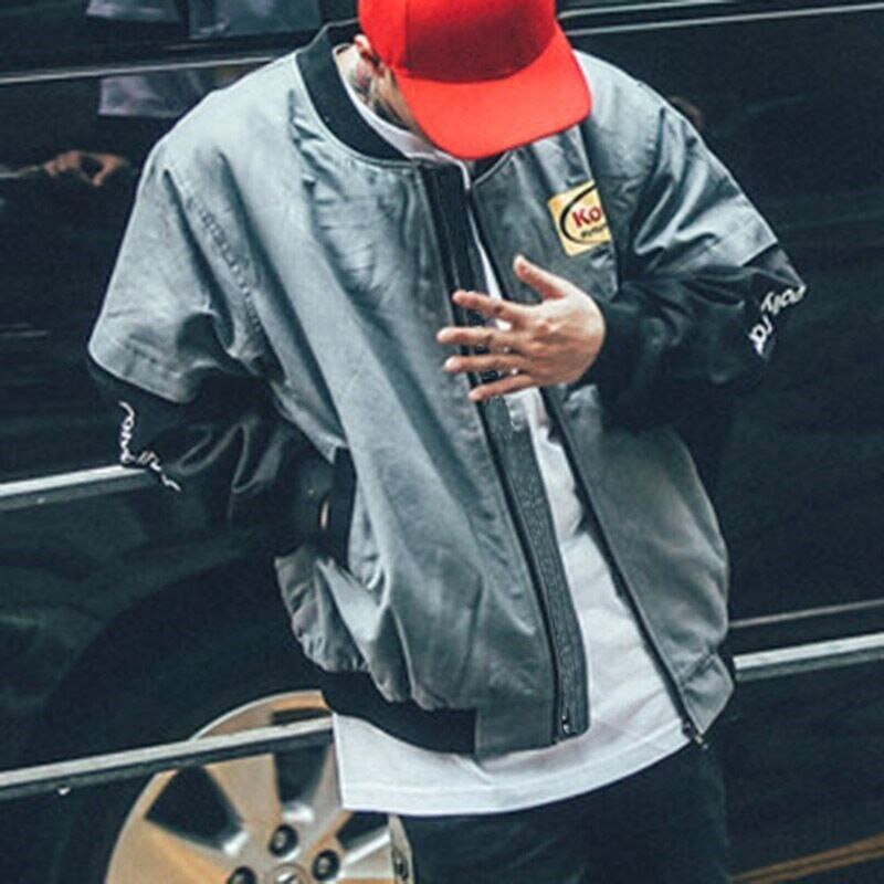 Streetwise Chic: Clean-Cut Oversized Jacket