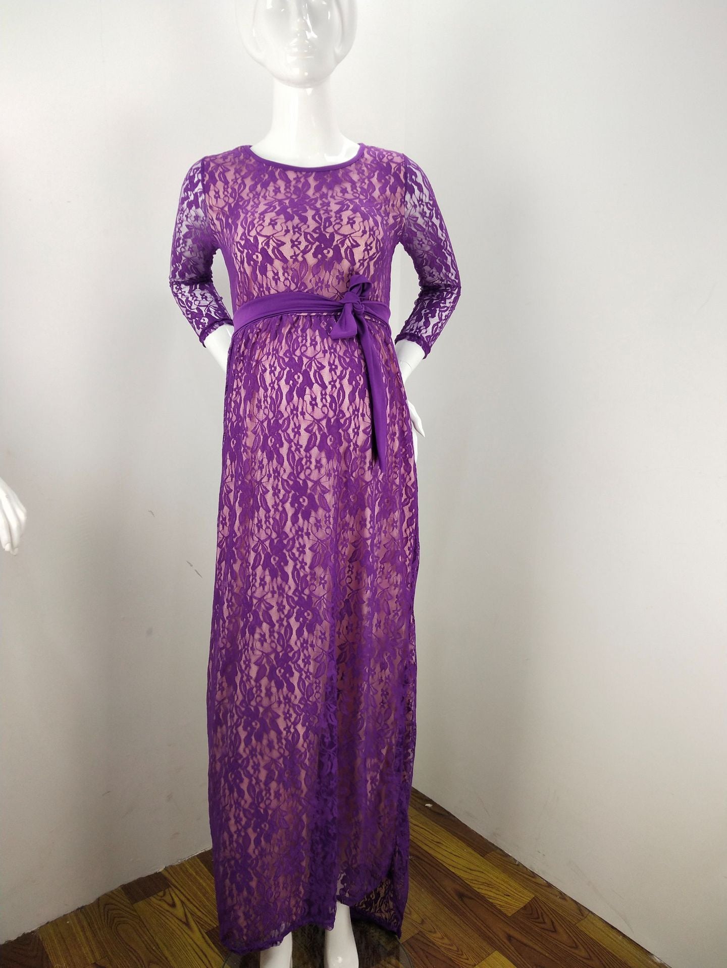 Red Fish Print Off Shoulder Maxi Dress