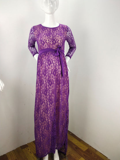 Red Fish Print Off Shoulder Maxi Dress