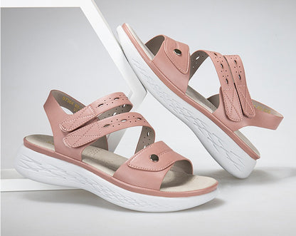 Wave Dot Bow Knot Summer Flip Flops