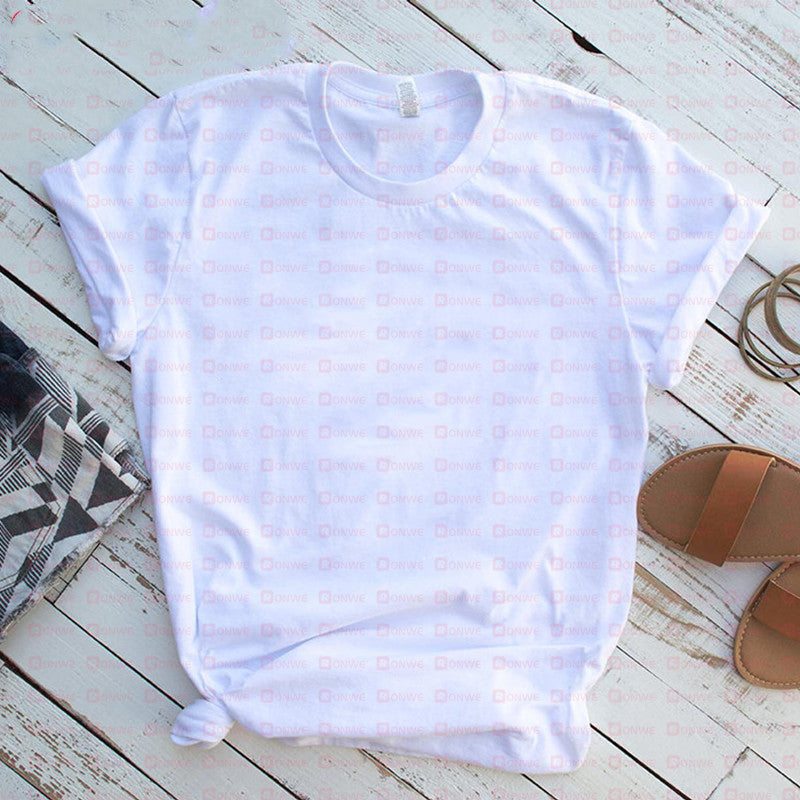 Artisanal Edge: Hand Print Casual Funny T-Shirt