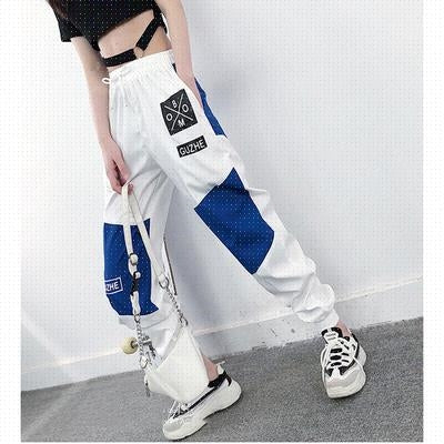 Harajuku Fashion Icon Womens High Waist Streetwear Pants