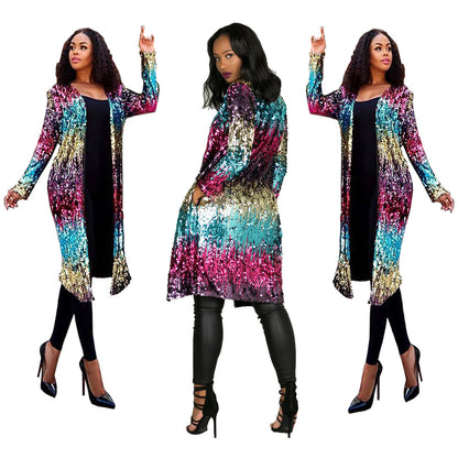 Elegant Enigma Sequin Jacket