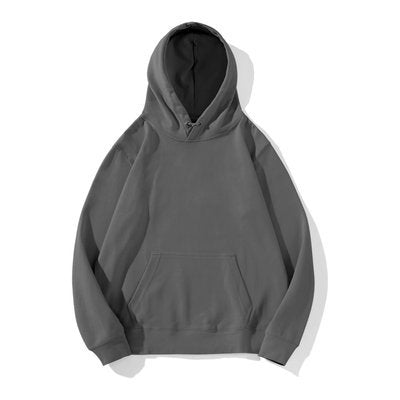 Oversized Solid Style Hoodie
