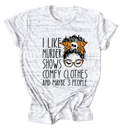 Crochet Because Murder Is Wrong T Shirt For Women