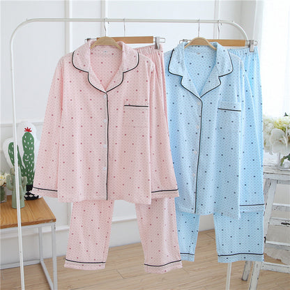 Autumn Winter Flannel Pajama Set