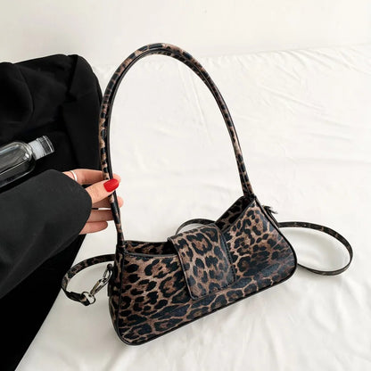 Leopard Luxe Clutch Crossbody