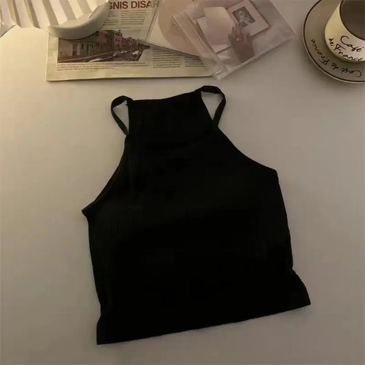 Chest Pad Crop Cami