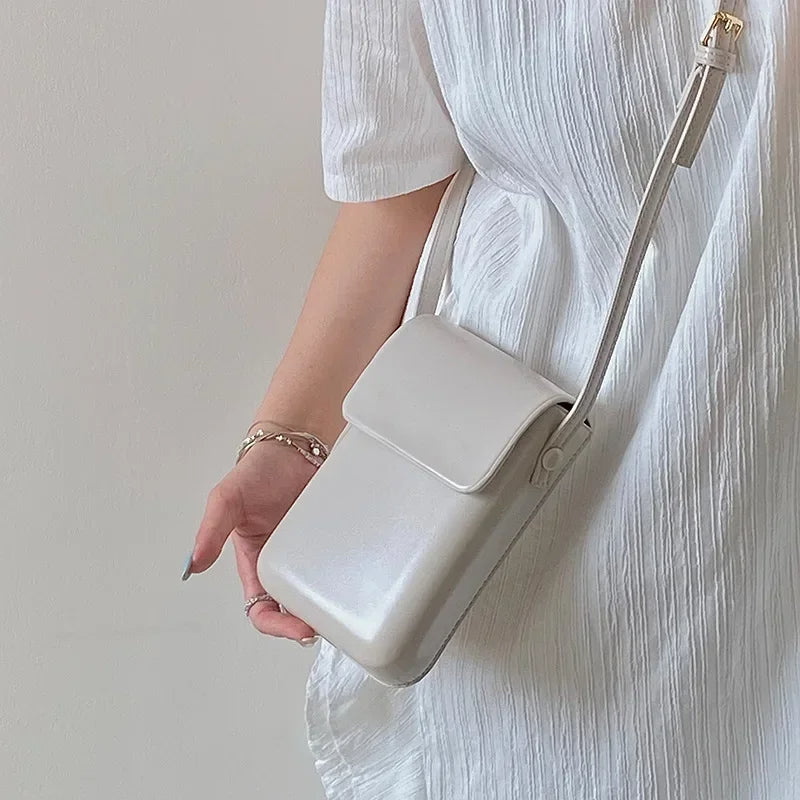 Futuristic Flap Mini Bag