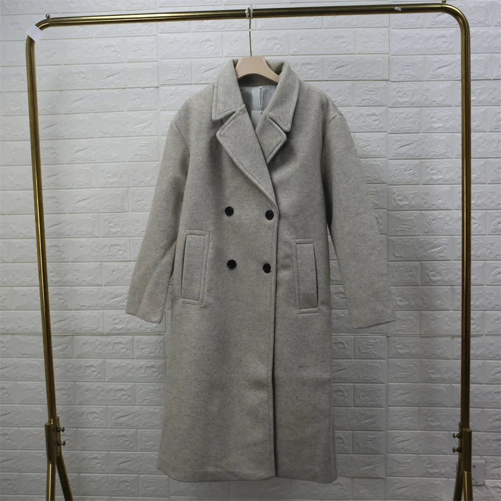 Ethereal Elegance Long Coat