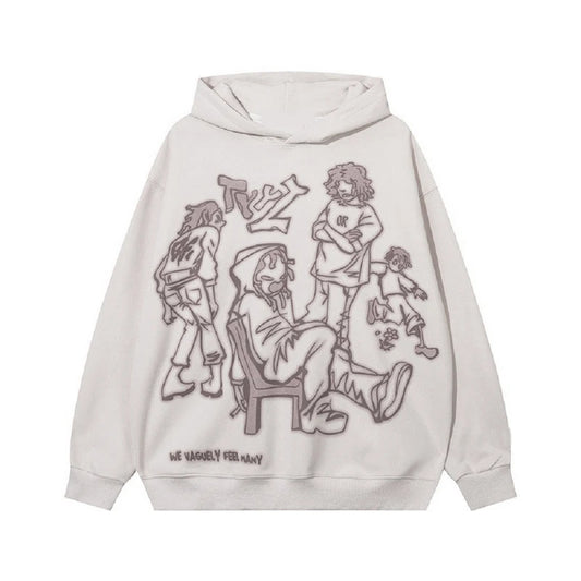 Whimsical Anime Aura Hoodie