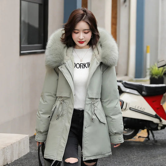 Snow Sculpt Elegance Parka