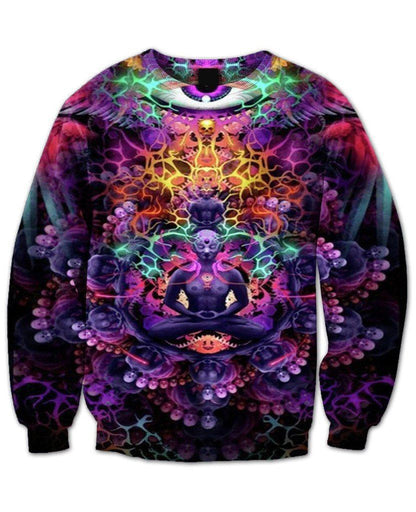 Female Crewneck Sweatshirt One Piece Anime Tiny Bunny Man
