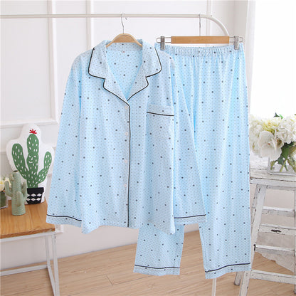 Autumn Winter Flannel Pajama Set
