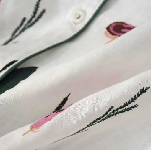 100 Cotton Womens Sleepwear In Artistic Print