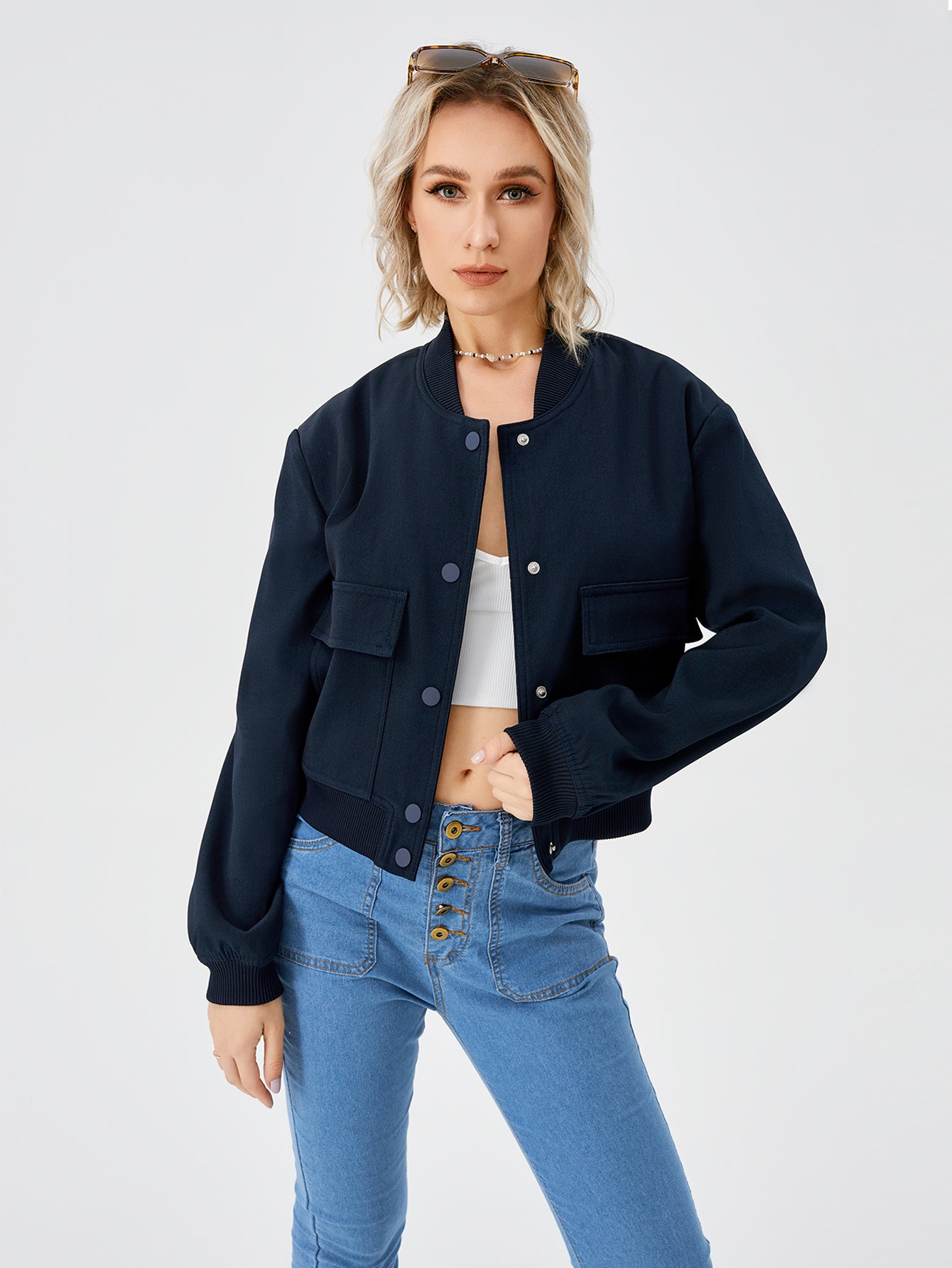 Avenue Statement: Streetwise Oversized Varsity Jacket