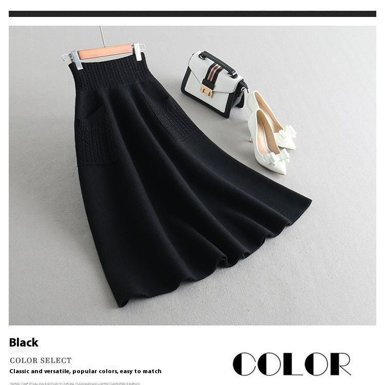 Quiet Luxury: Cashmere Dress-Skirt Duo